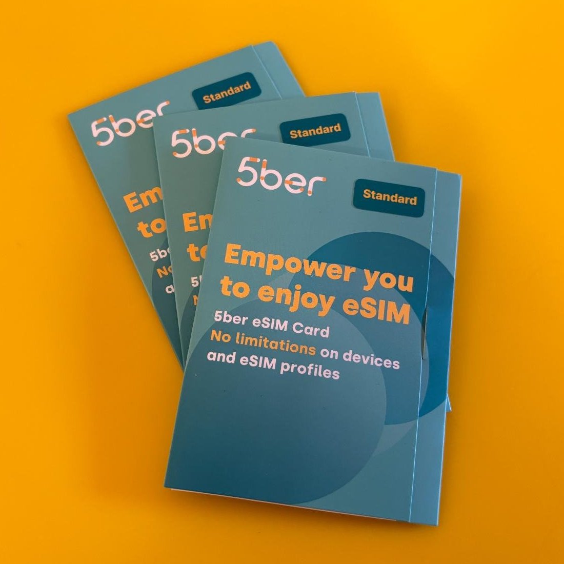 5ber eSIM adapteris
