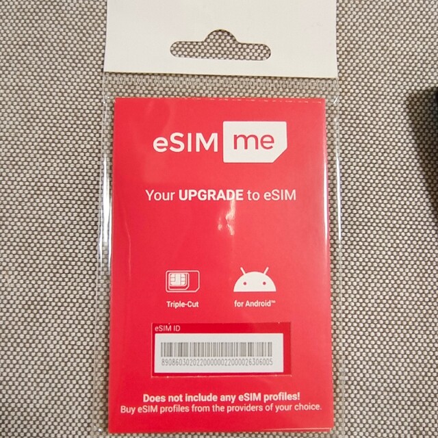 eSIM adapteris SINGLE-5 3 eSIM.me adapteris