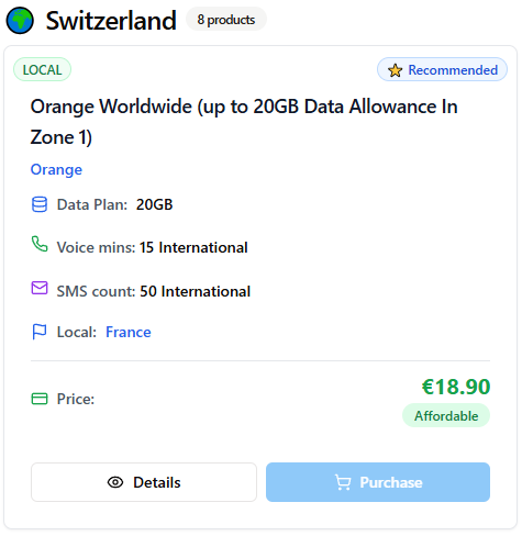 eSIM platformos pasiulymas