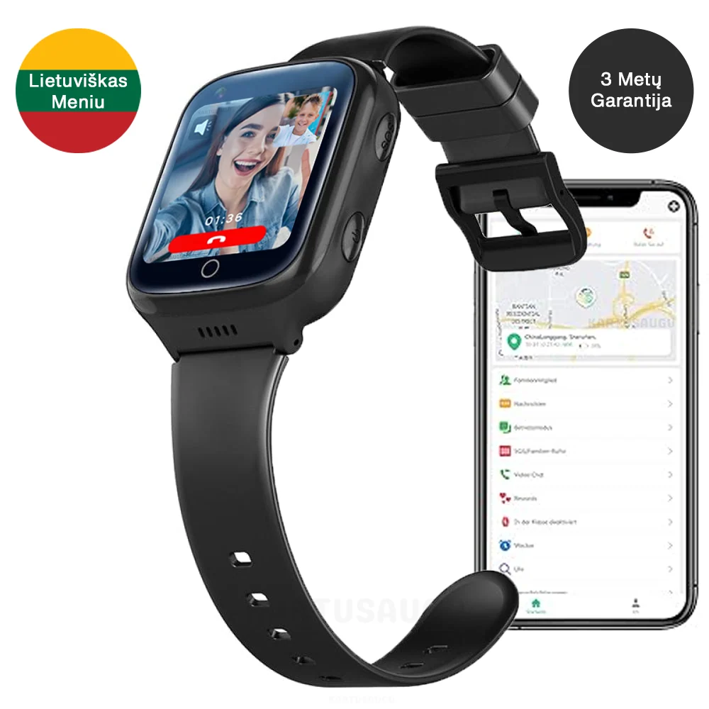 Išmanus laikrodis KartuSaugu SMART 2 KartuSaugu SMART