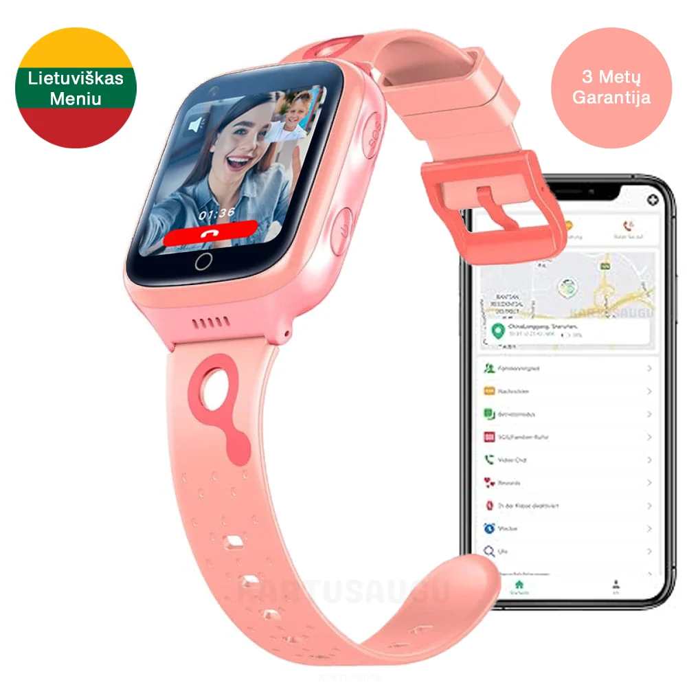 Išmanus laikrodis KartuSaugu SMART 3 KartuSaugu SMART