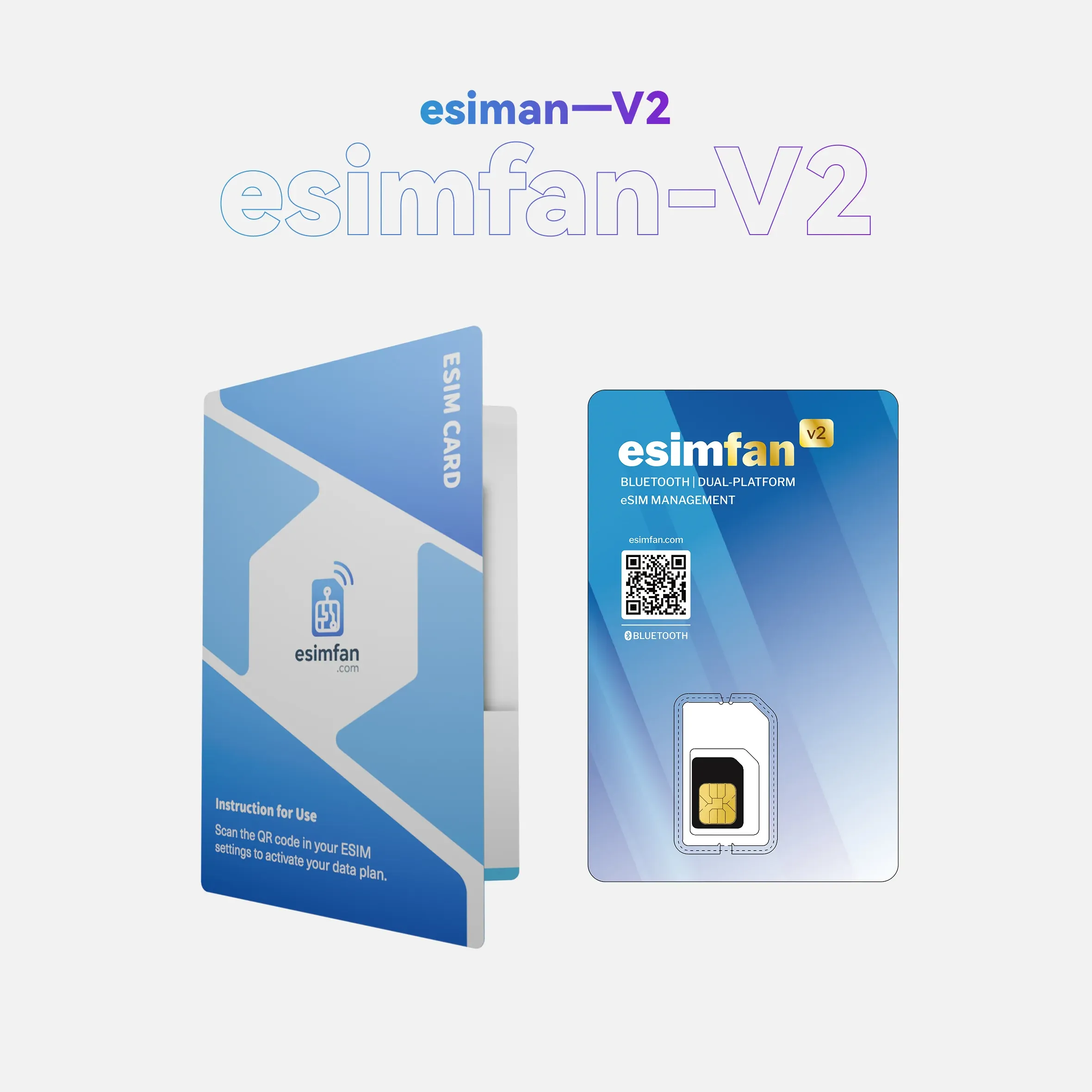 eSIMfan v2 adapteris