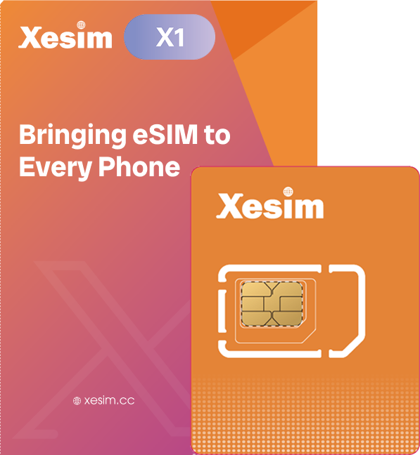XeSIM X1 adapteris
