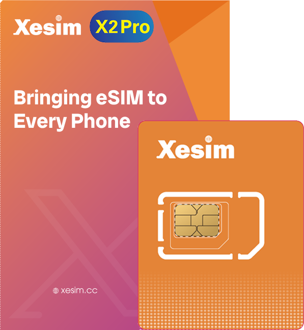 XeSIM X2 Pro adapteris