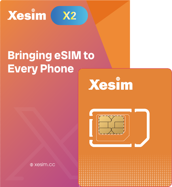XeSIM X2 adapteris